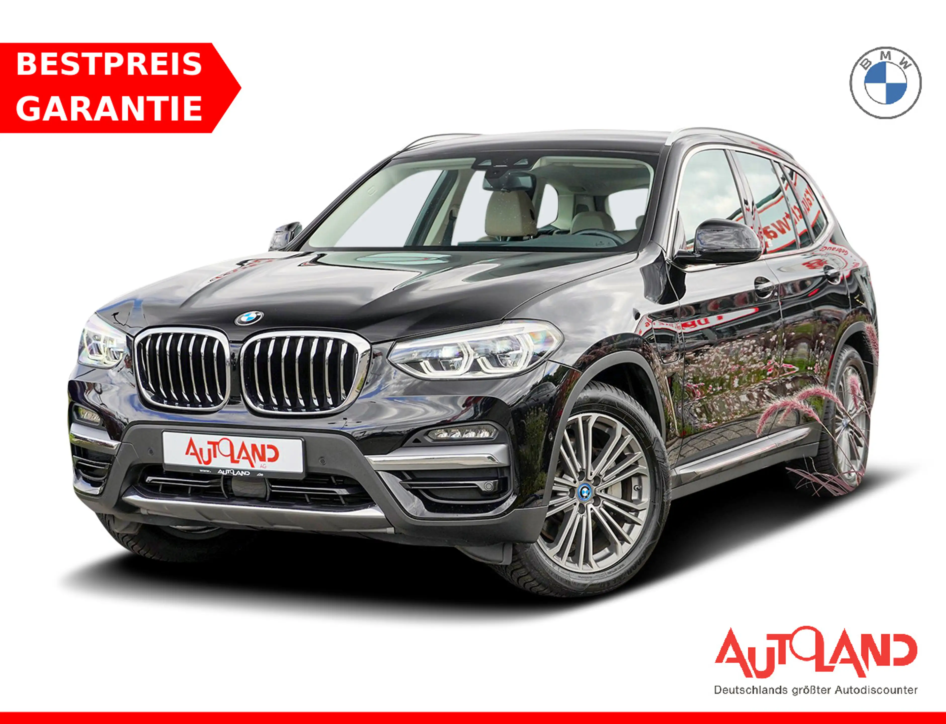 BMW X3 xDrive 30e Luxury Line Leder AHK Totwinkel