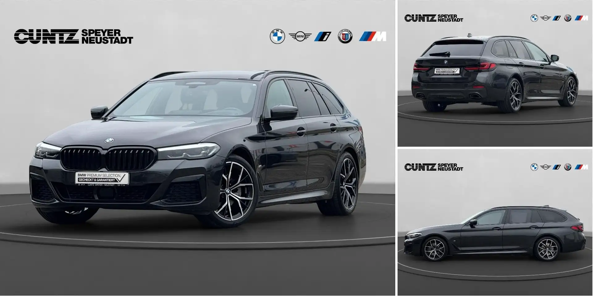 BMW 520 d Touring M Paket Anhängerk. Harman/Kardon Head-Up Szürke - 1