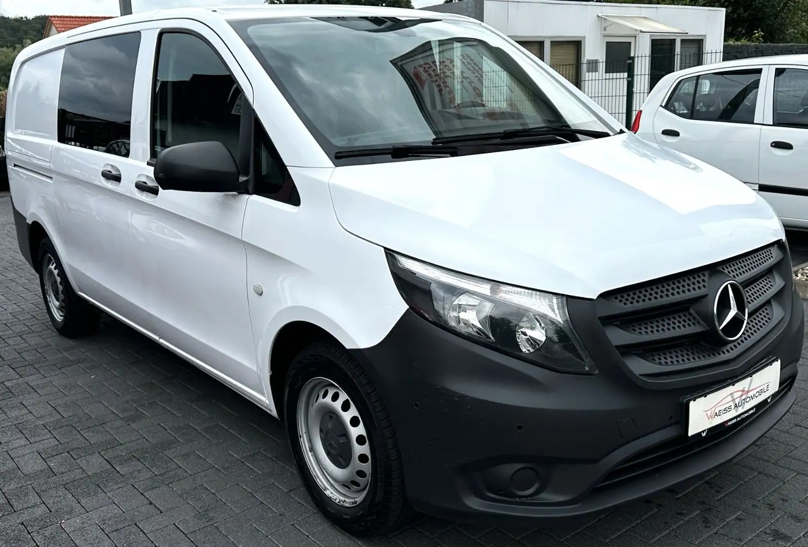 Mercedes-Benz Vito 114 CDI Mixto Lang 5.Sittz|Kamara|Tempomat Blanc - 1