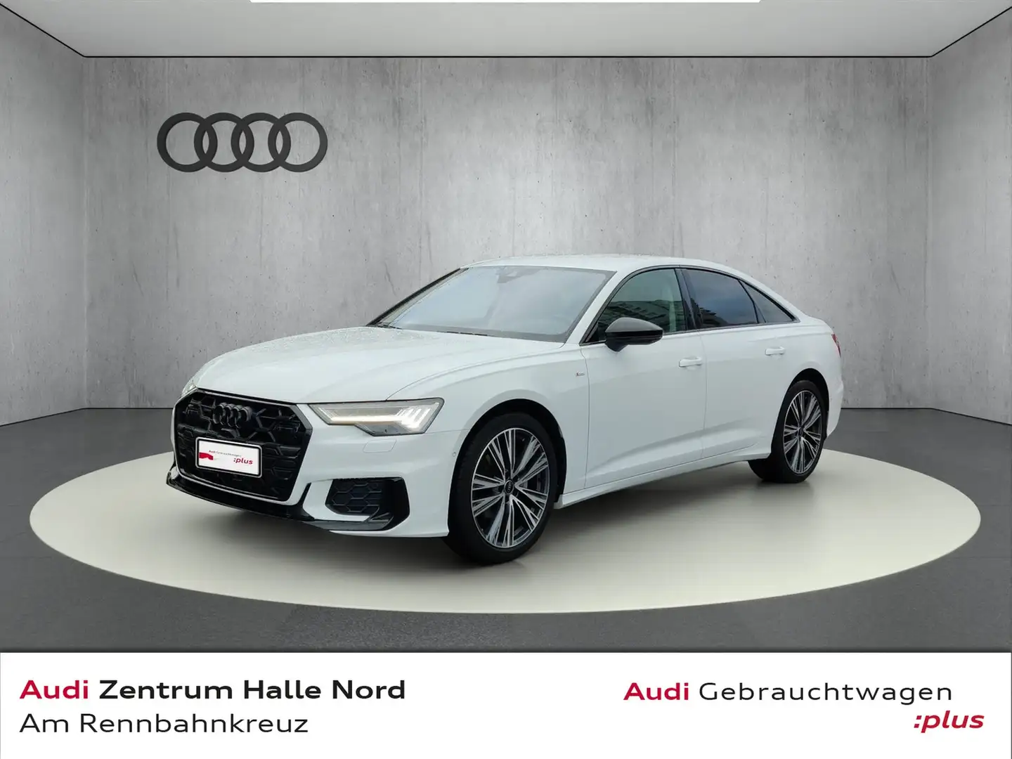 Audi A6 Lim. S line 40 TDI quattro S tronic Weiß - 1