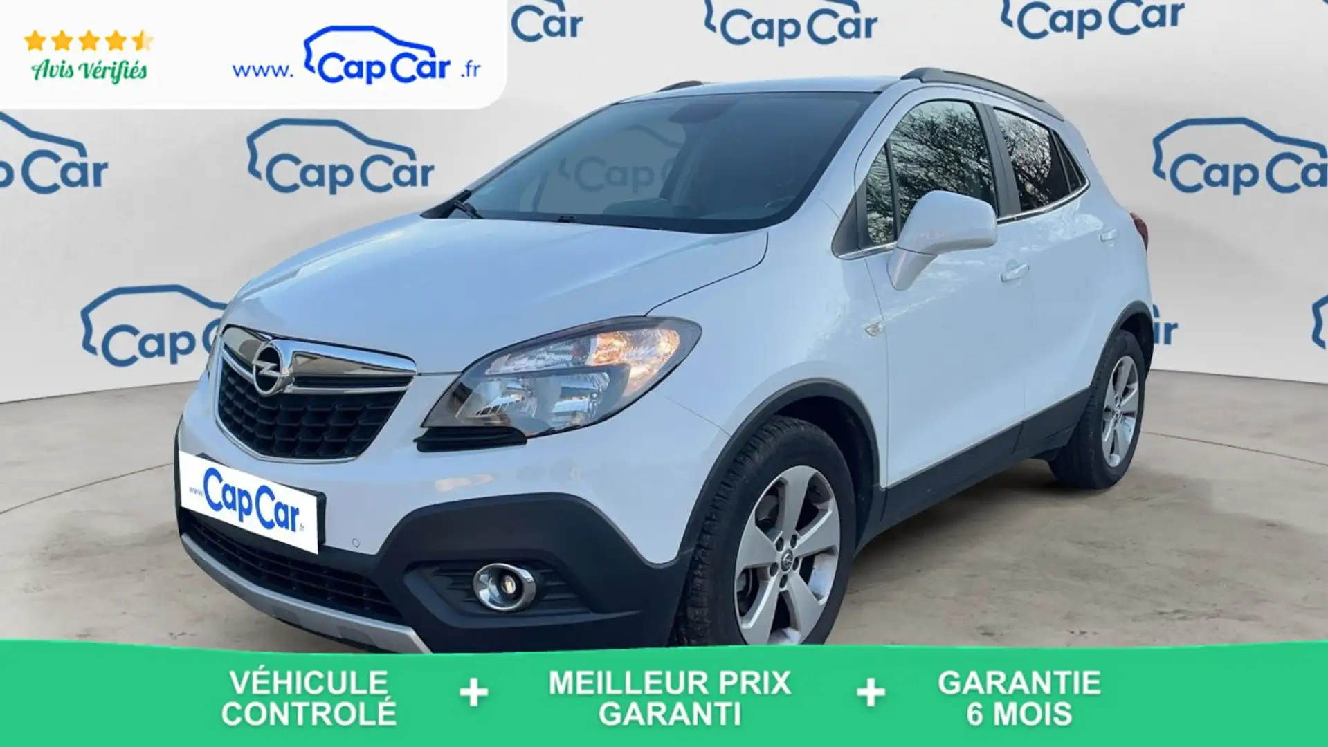 Opel Mokka 1.4 CDTI 140 4x2 ecoFLEX Cosmo - Automatique Blanc - 1