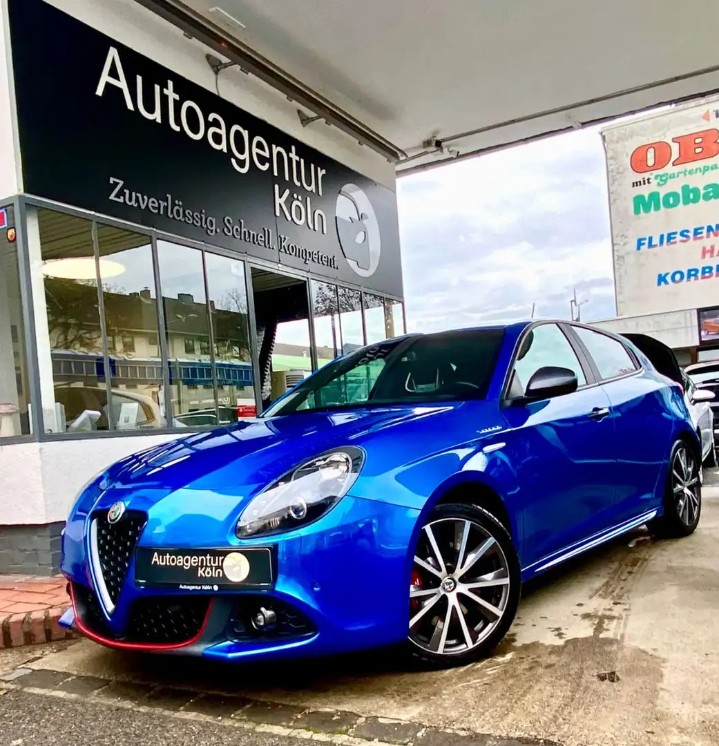 Alfa Romeo Giulietta Veloce QV *NAVI*PDC*1-J GAR* Bleu - 1