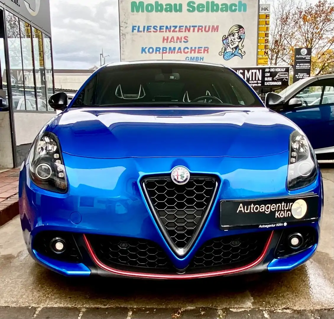 Alfa Romeo Giulietta Veloce QV *NAVI*PDC*1-J GAR* Bleu - 2