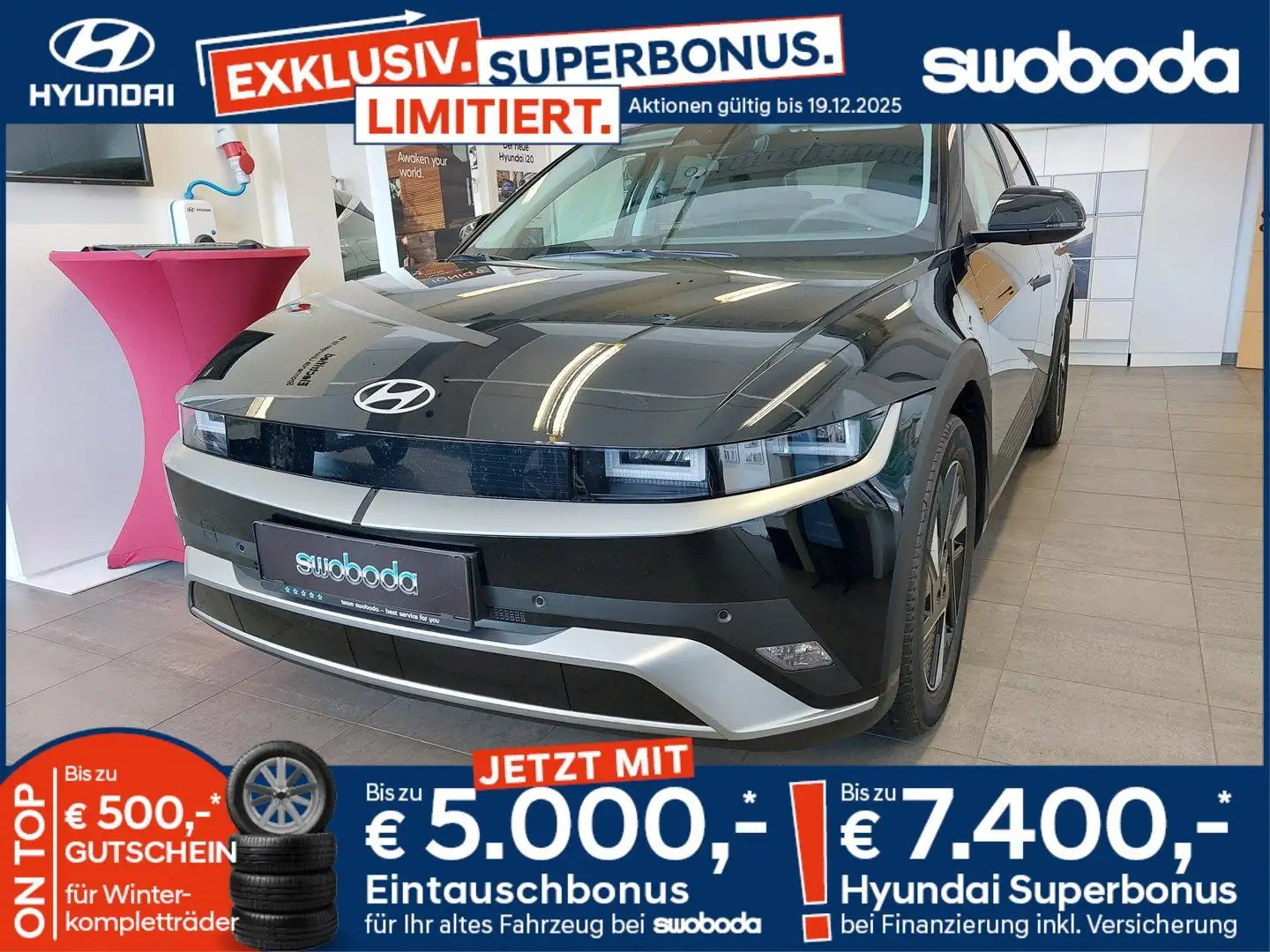 Hyundai IONIQ 5 GO 84kWh 2WD i5g51-O1 Schwarz - 1