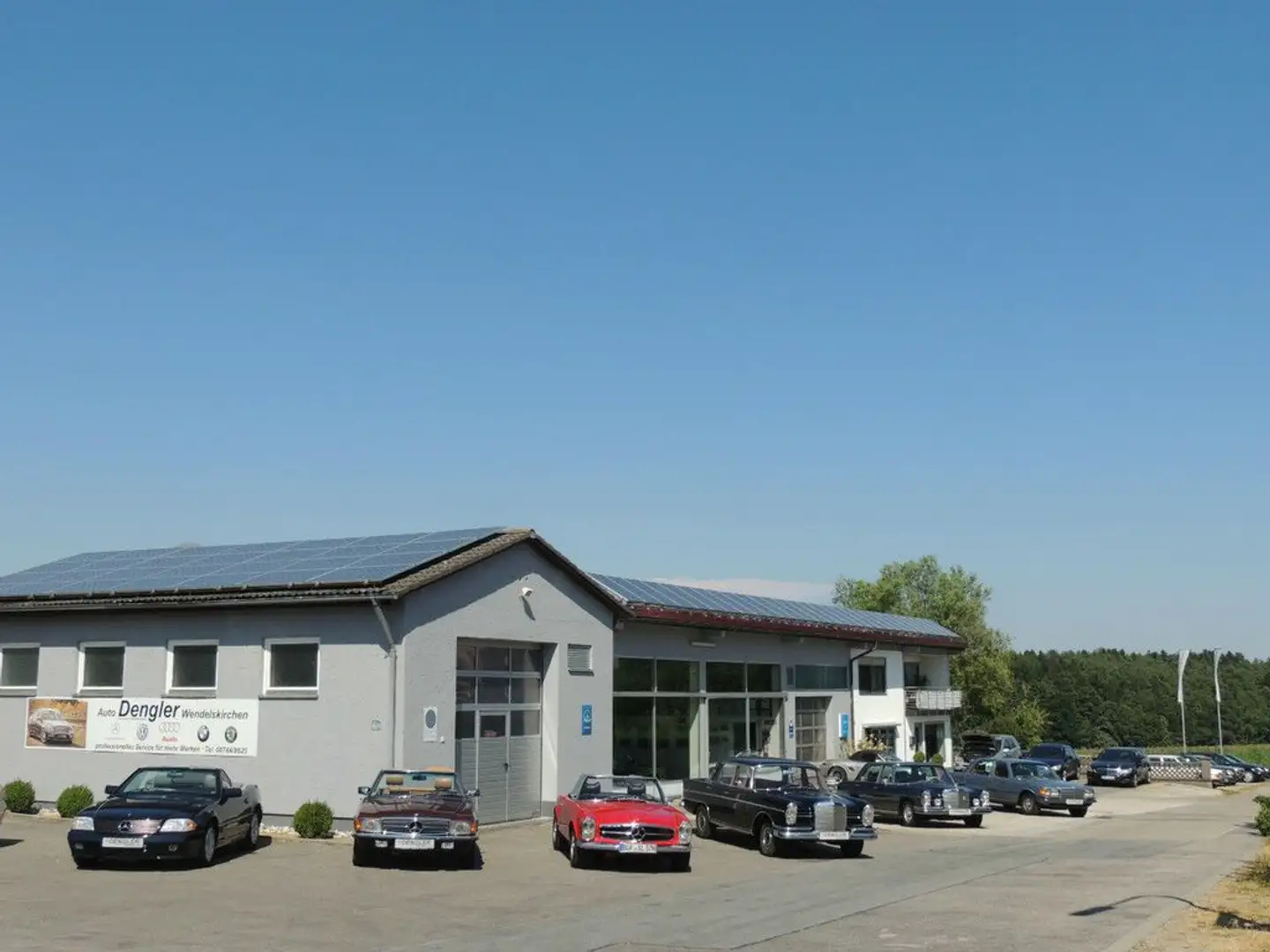 Mercedes-Benz SL 280 2.HD,deutsch,Scheckheftgepfl,Comand,Autom Silber - 1