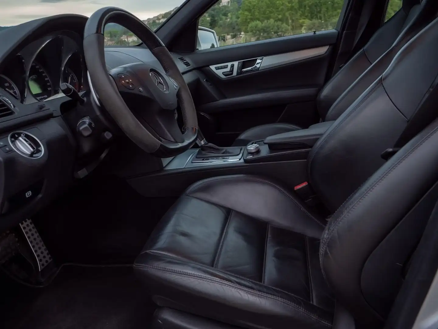 Mercedes-Benz C 63 AMG C 63 AMG T SPEEDSHIFT MCT Powerfull Engine! Silber - 2