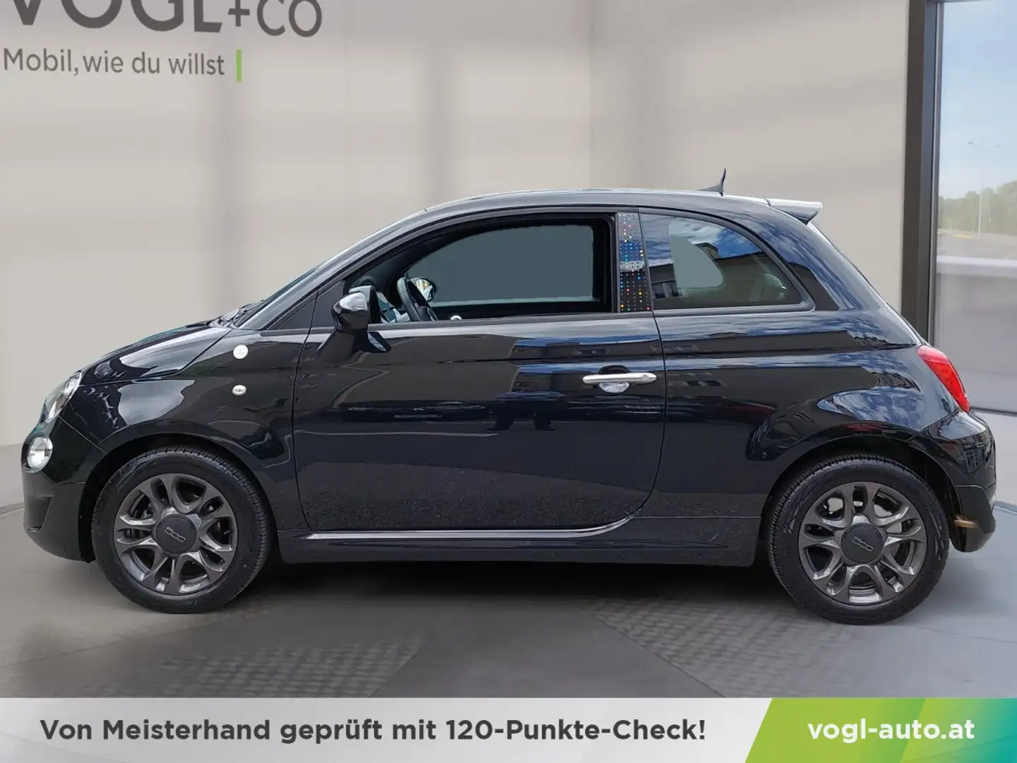 Fiat 500 FireFly Hybrid 70 Google Schwarz - 2