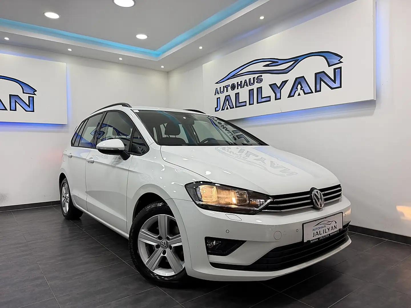 Volkswagen Golf Sportsvan Rabbit 2,0 BMT TDI DSG,AHK,Rückfahrkamera Weiß - 2
