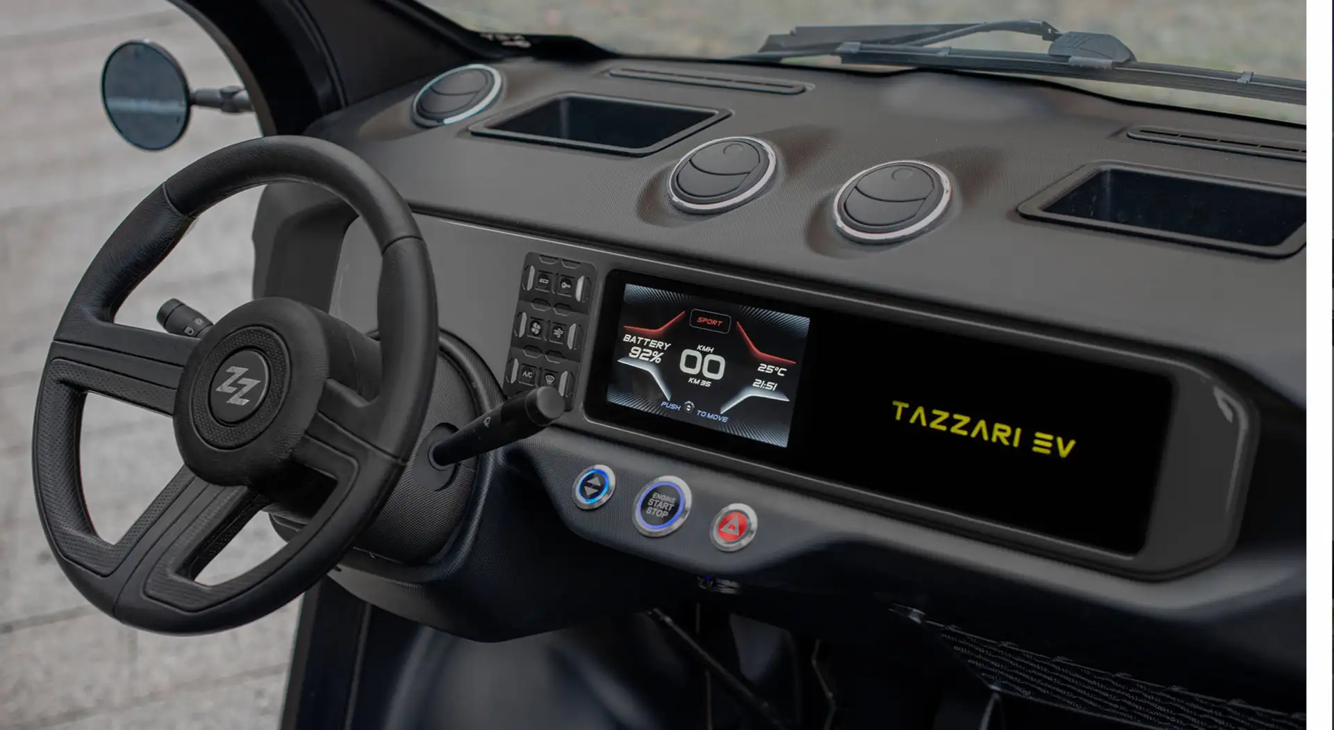 Tazzari EV ZEROMAX Blanc - 2