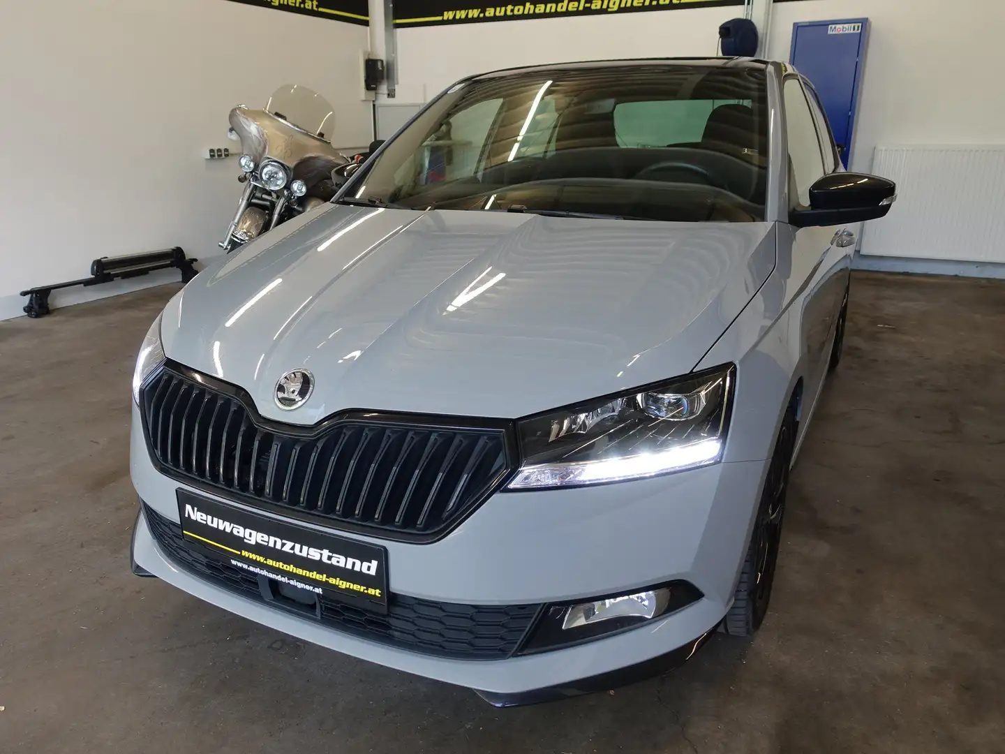 Skoda Fabia Monte Carlo 1,0 TSI Grau - 1