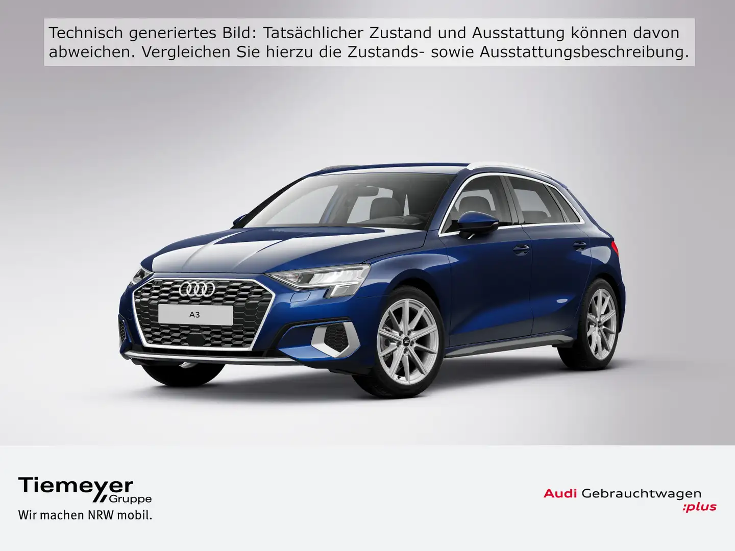 Audi A3 30 TFSI ADVANCED AUDI-GARANTIE10.20 Blau - 1
