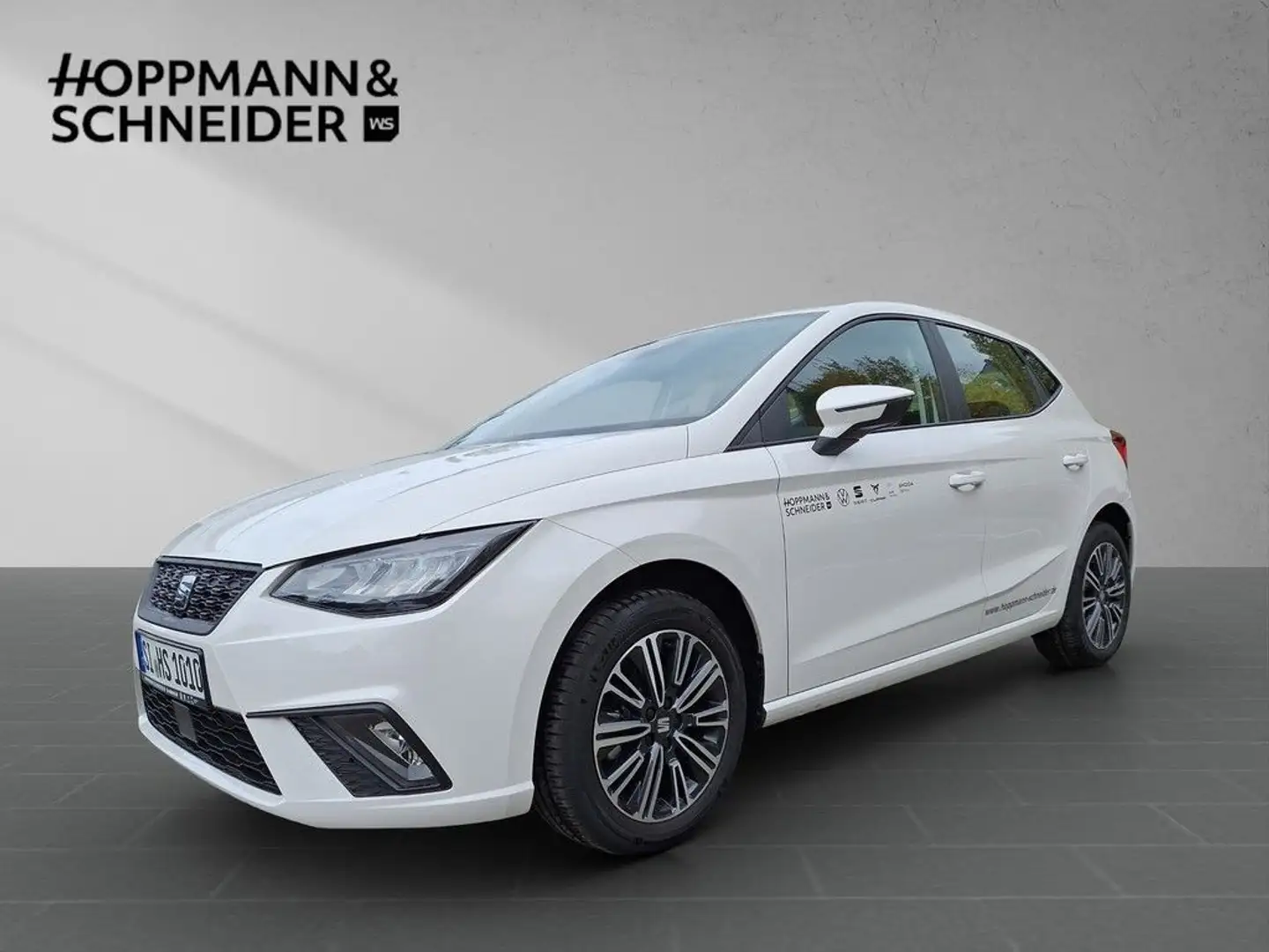SEAT Ibiza 1.0 TSI Style Ed. - NAVI-APP-KESSY-SITZHZ- Blanc - 1