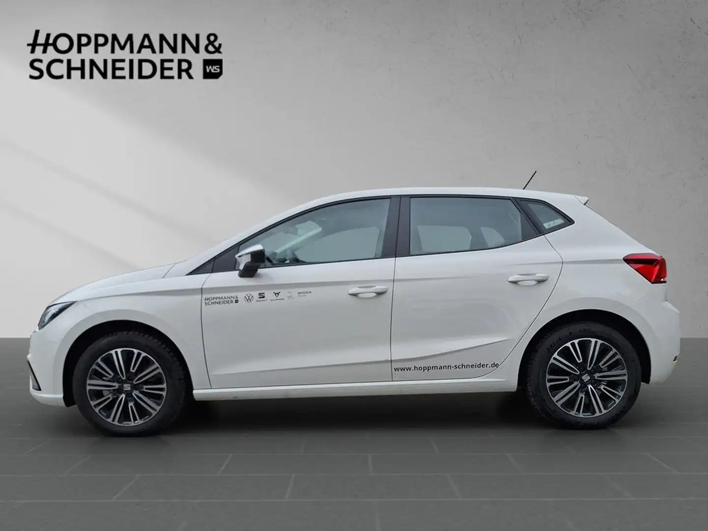 SEAT Ibiza 1.0 TSI Style Ed. - NAVI-APP-KESSY-SITZHZ- Blanc - 2