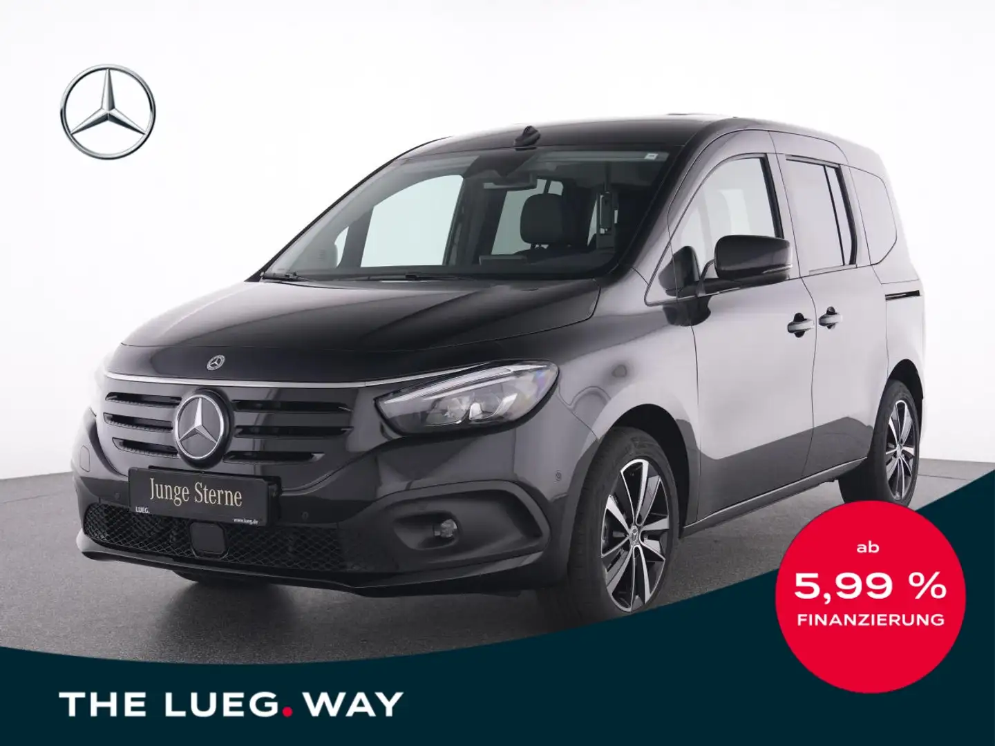 Mercedes-Benz EQT 200 Standard PROGRESSIVE+NAVI+KEYLESS+TOTW.+ crna - 1