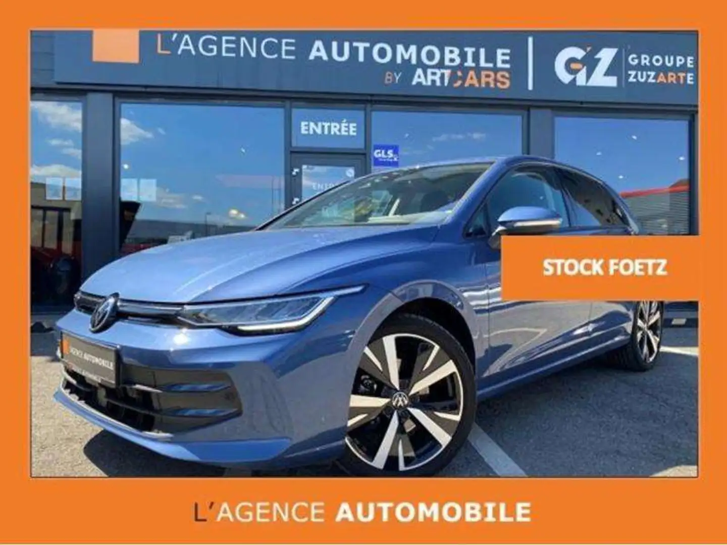 Volkswagen Golf 8 1.5 TSI 116 LIFE BM6 GARANTI Blauw - 1