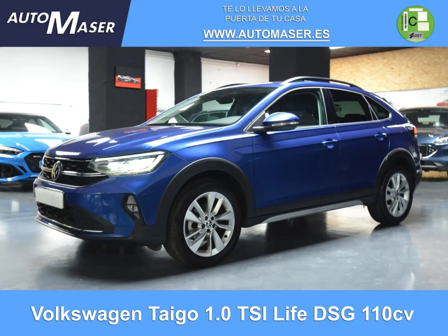 Volkswagen Taigo 1.0 TSI R-Line DSG 81kW Azul - 1