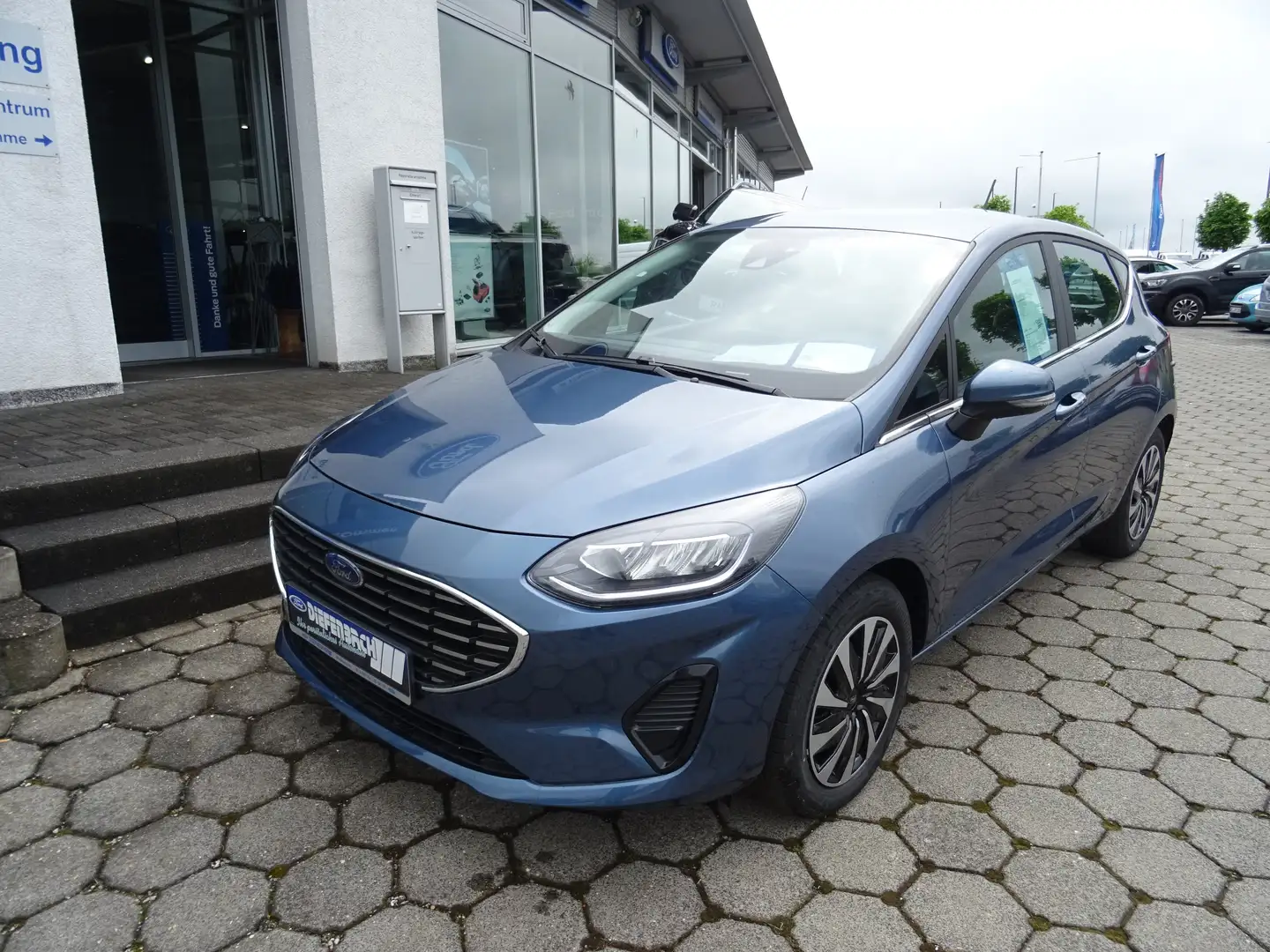 Ford Fiesta 1.0 Ecoboost M-hev Titanium Azul - 1