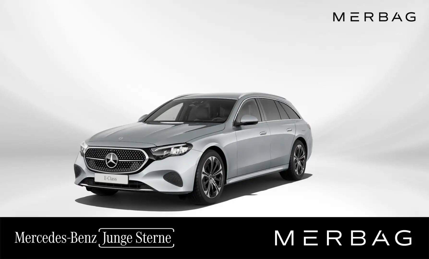 Mercedes-Benz E 300 de 4MATIC T-Modell Facelift Silber - 1