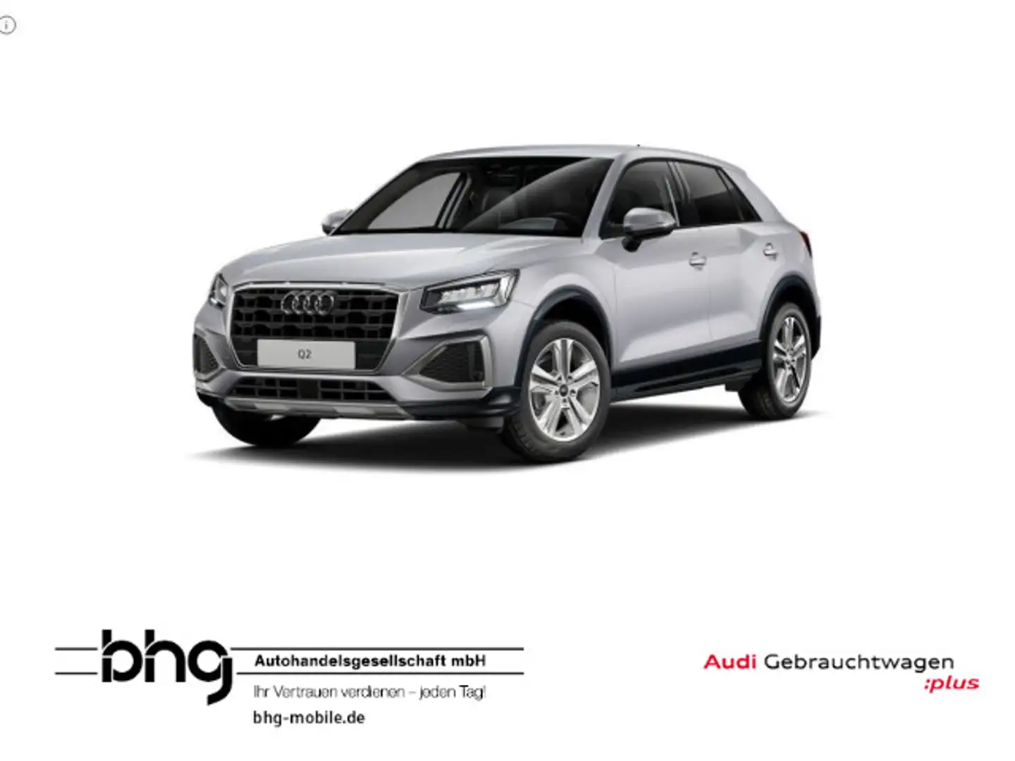 Audi Q2 30 TFSI advanced Silber - 1