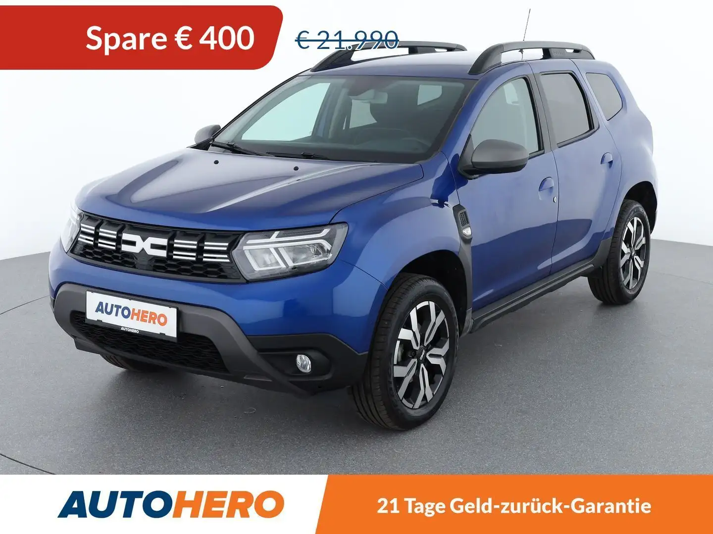 Dacia Duster 1.3 TCe Journey Aut. *LED*TOT*CAM*NAVI* Blau - 1