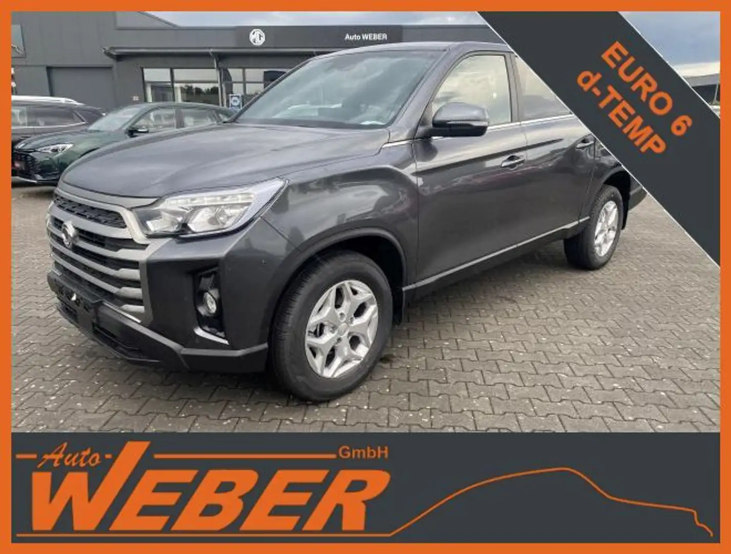 KGM Sonstige Musso Grand 2.2 4WD Style Automatik Leder Grau - 1