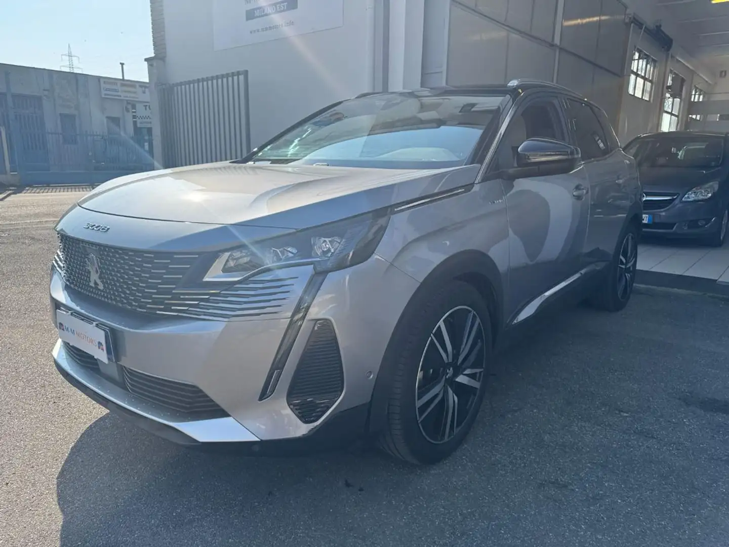 Peugeot 3008 Hybrid 225 e-EAT8 GT Pack  UNICO PROPRIETARIO Grijs - 1