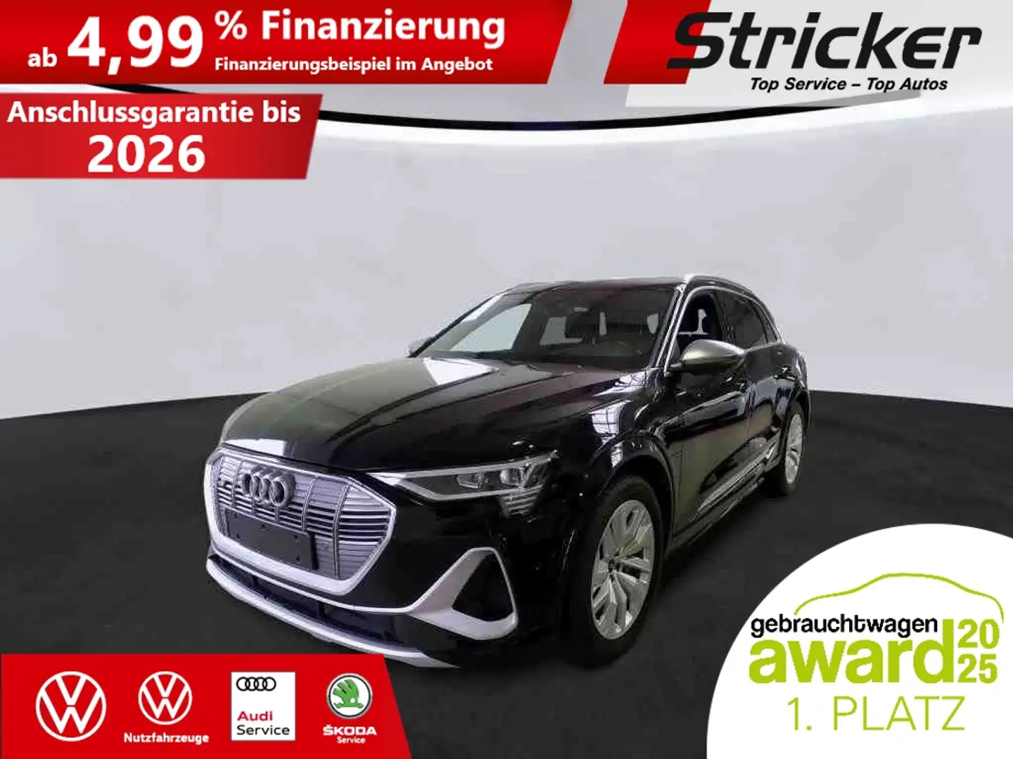 Audi e-tron S quattro 522,-ohne Anzahlung AHK Pano B&O Schwarz - 2