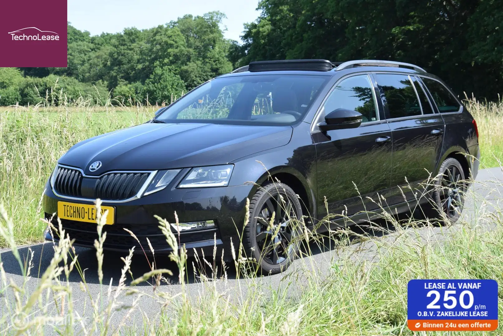 Skoda Octavia Combi 1.5 TSI Greentech Business Edition Trekhaak Noir - 1