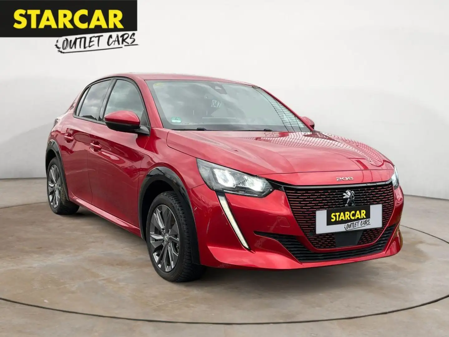 Peugeot e-208 ALLURE PACK+LED+SHZ+NAVI+CONNECT-BOX+DAB+RFK180° Rot - 1