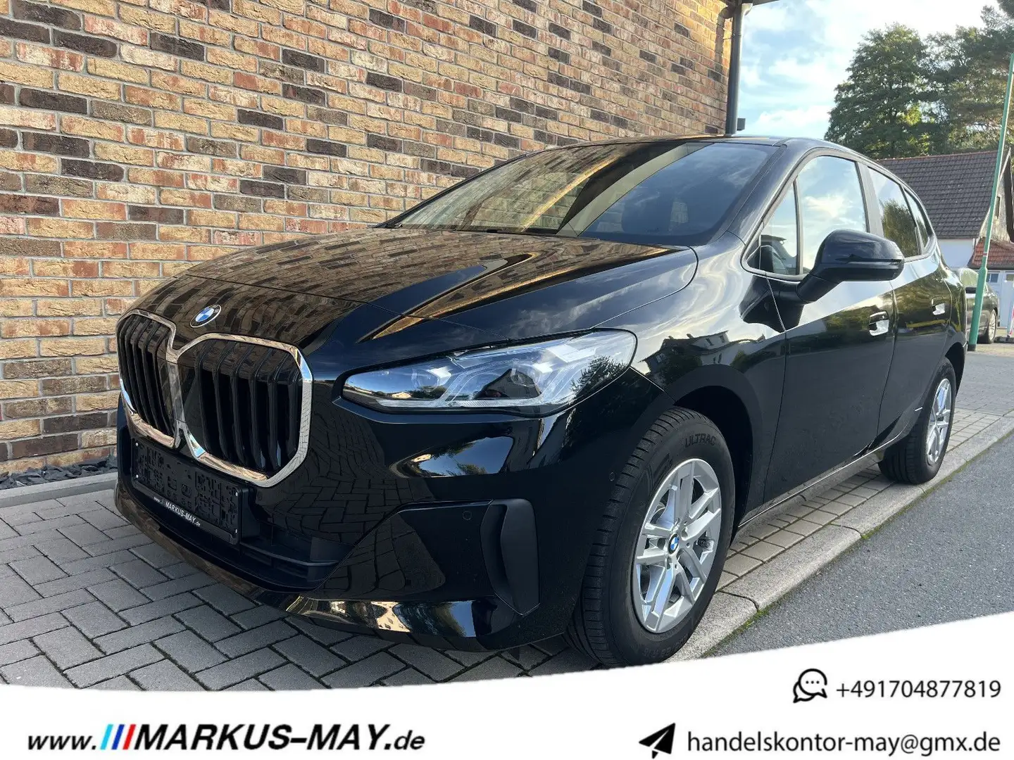 BMW 218 218d ActiveTourer HUD LED Navi DAPlus Sportsitz Noir - 1