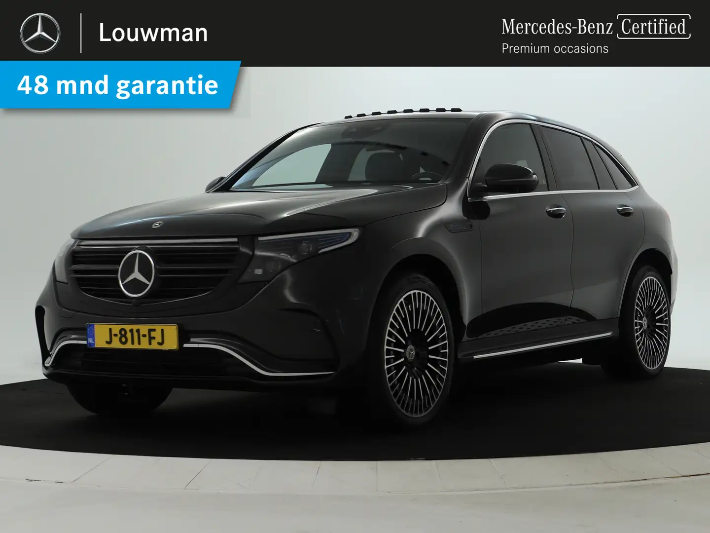 Mercedes-Benz EQC 400 4MATIC Premium Plus 80 kWh | AMG Premium Plus 80 k Grijs - 1