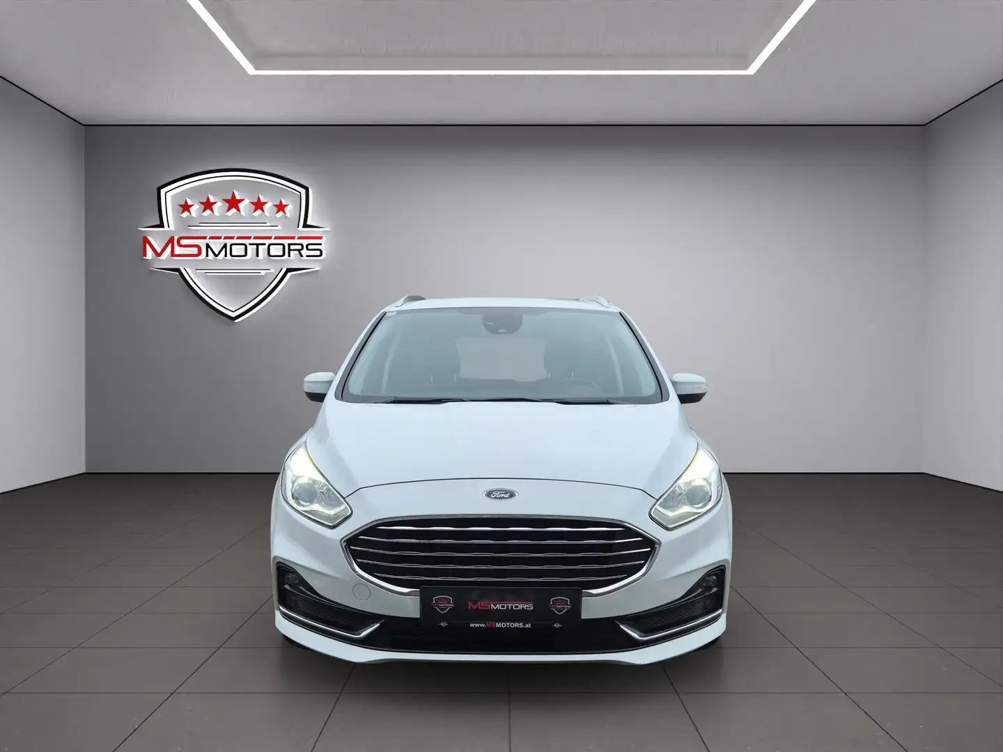 Ford Galaxy 2,0 EcoBlue Titanium*7 SITZER*RFK*NAVI*KREDIT Blanc - 2