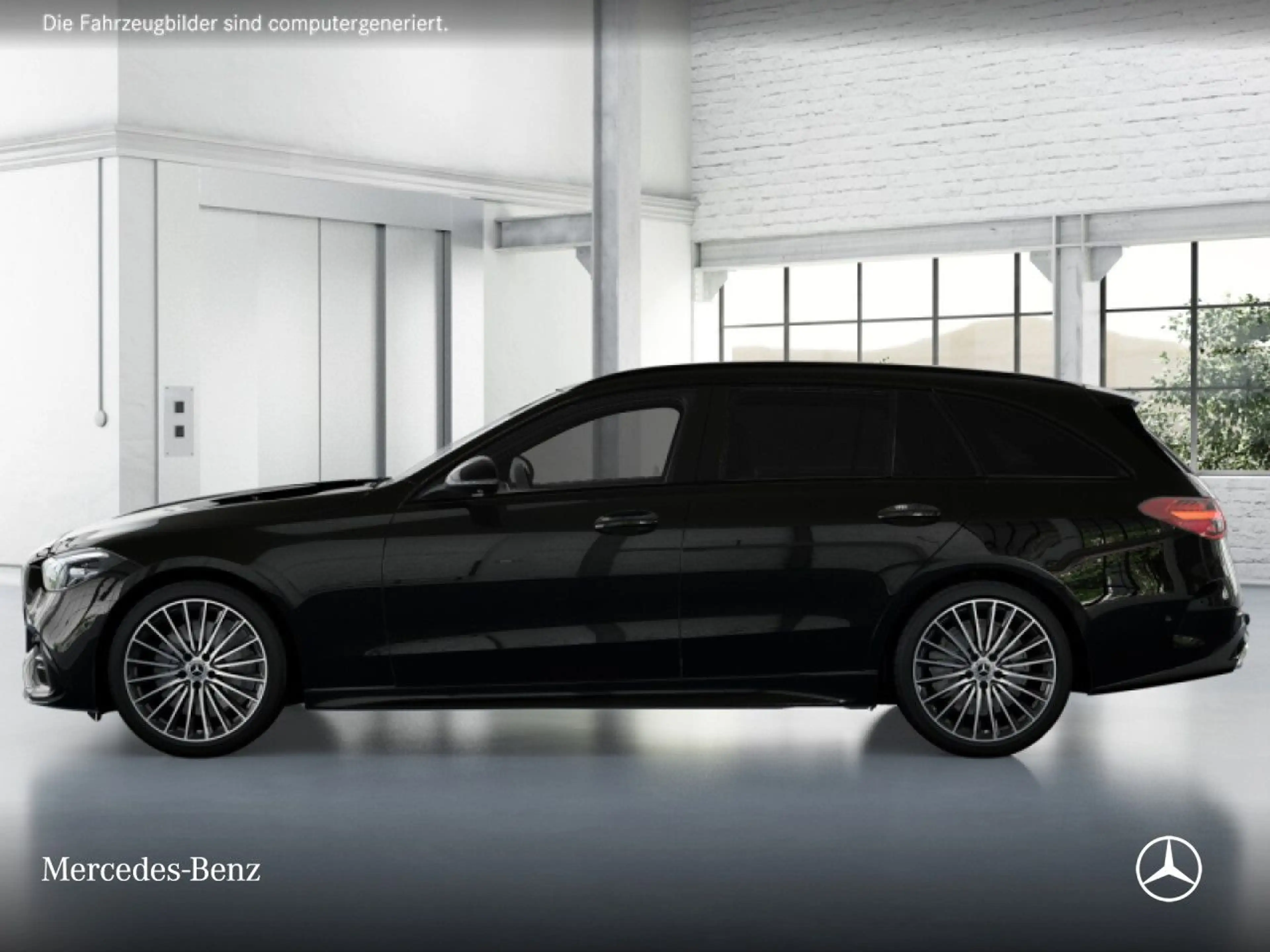 Mercedes-Benz C 200 T AMG+NIGHT+360+AHK+LED+19"+TOTW+KEYLESS+9G — photo 5