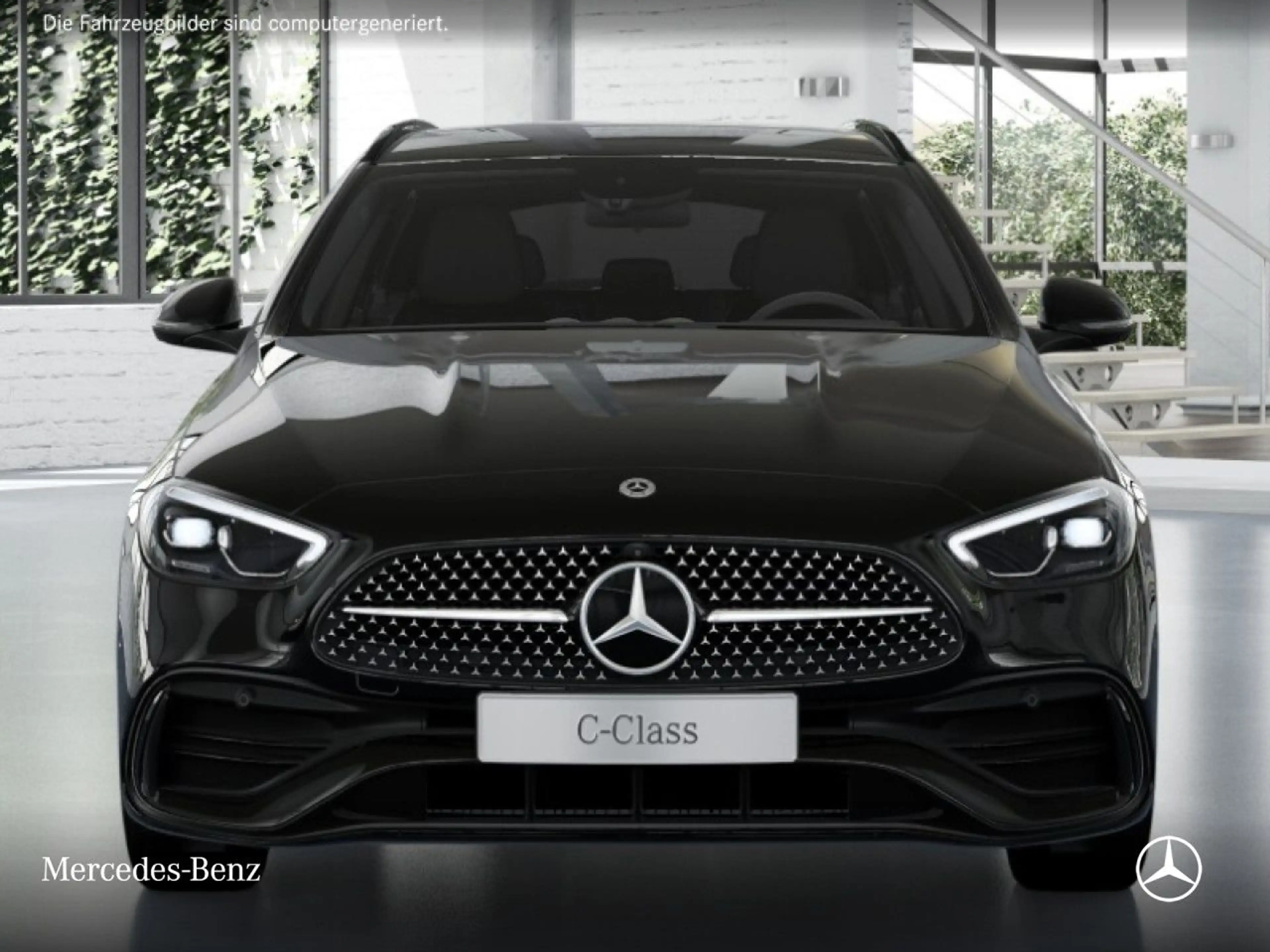 Mercedes-Benz C 200 T AMG+NIGHT+360+AHK+LED+19"+TOTW+KEYLESS+9G — photo 6