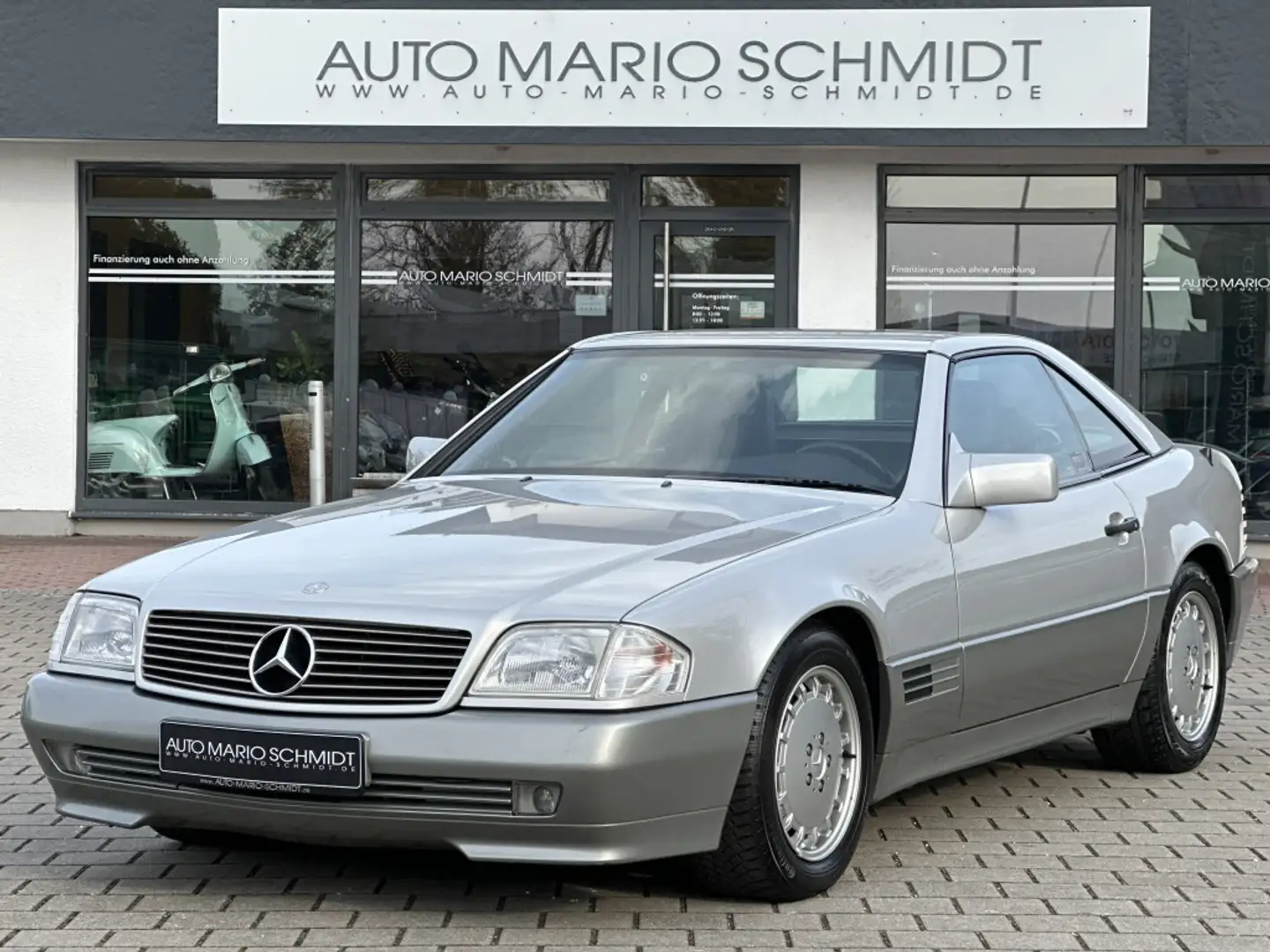 Mercedes-Benz SL 500 Leder*Klima*2Airbag*el. Sitz Memory*SHZ* Schwarz - 1