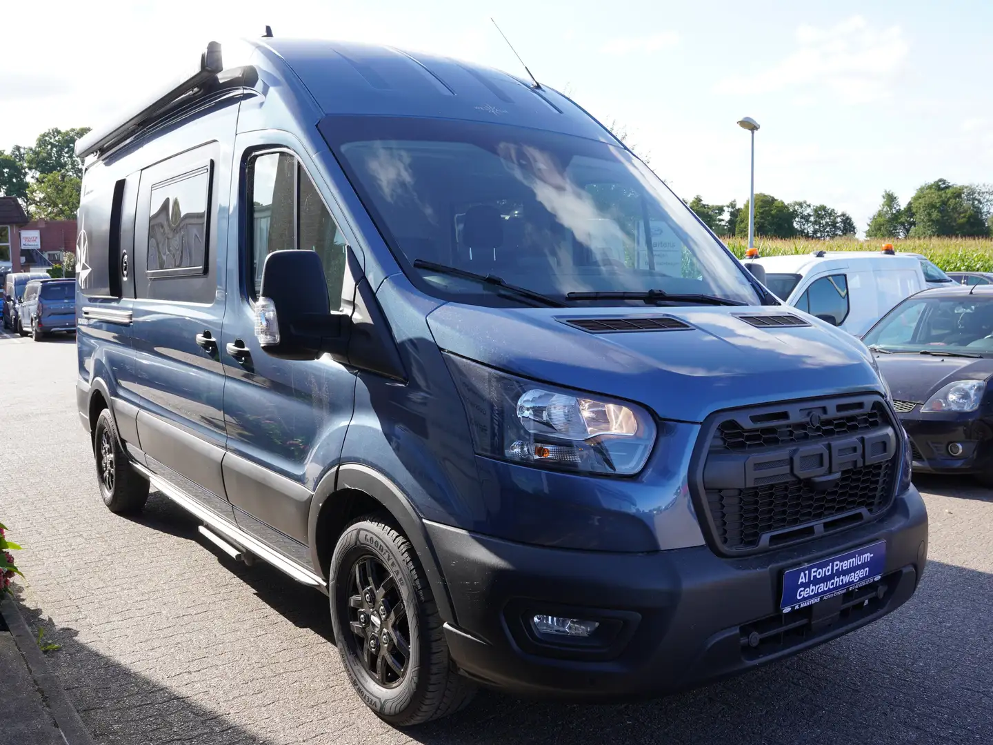 Ford Transit Big Nugget 2,0 EcoBlue 130PS Trail | ACC, Kamera Blau - 2