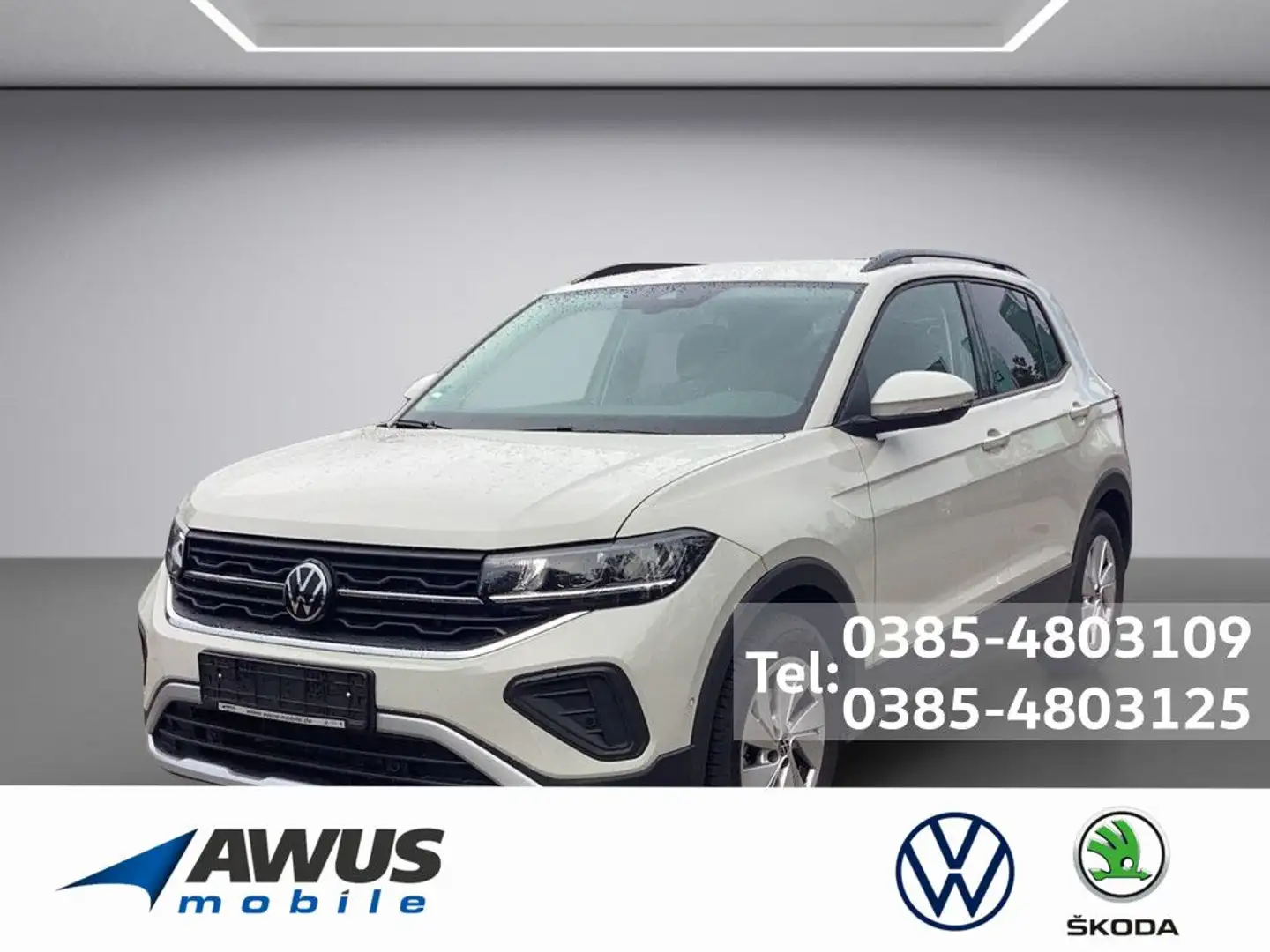 Volkswagen T-Cross 1.0TSI Life AHK NAVI AHK ACC FACEL. LED Grau - 1