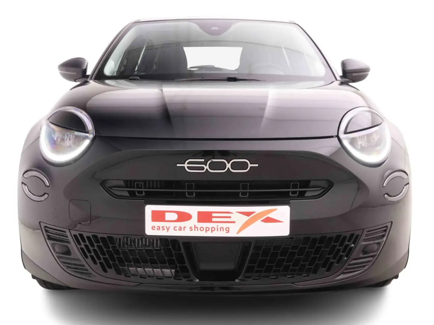 Fiat 600 1.2T Hybrid DCT Pop + Winter Pack + LED + Car Play Noir - 2
