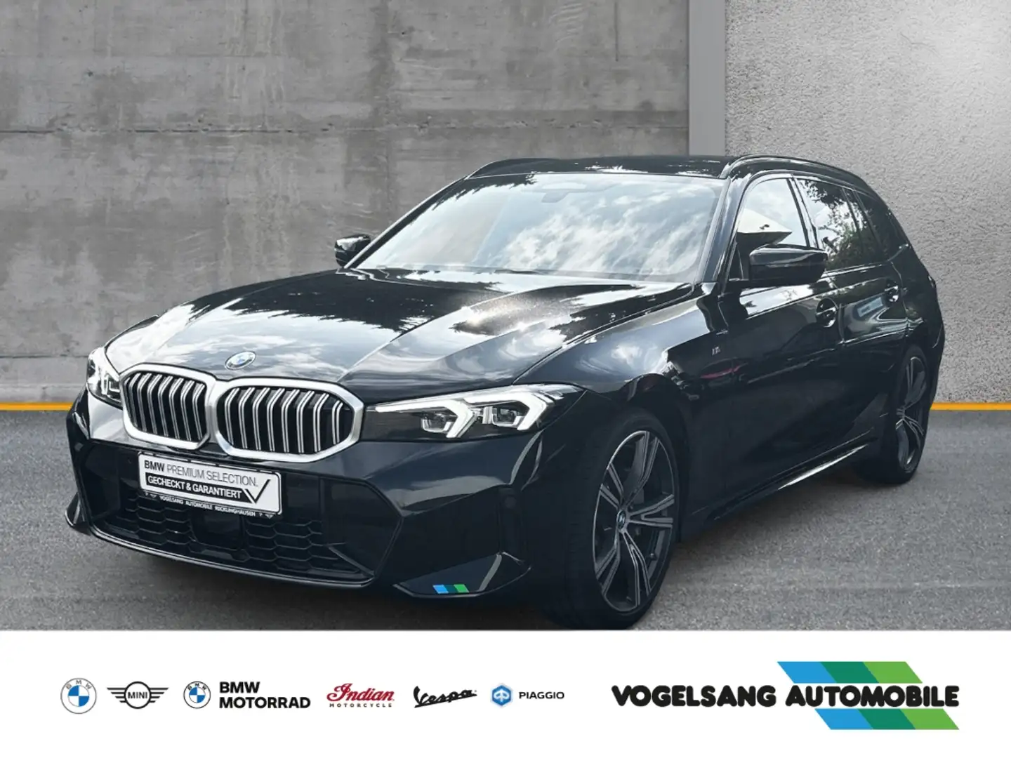 BMW 330 d xDriveTouring,M Sport,HeadUp,RFK,HIFI,LiveCockpi Schwarz - 1