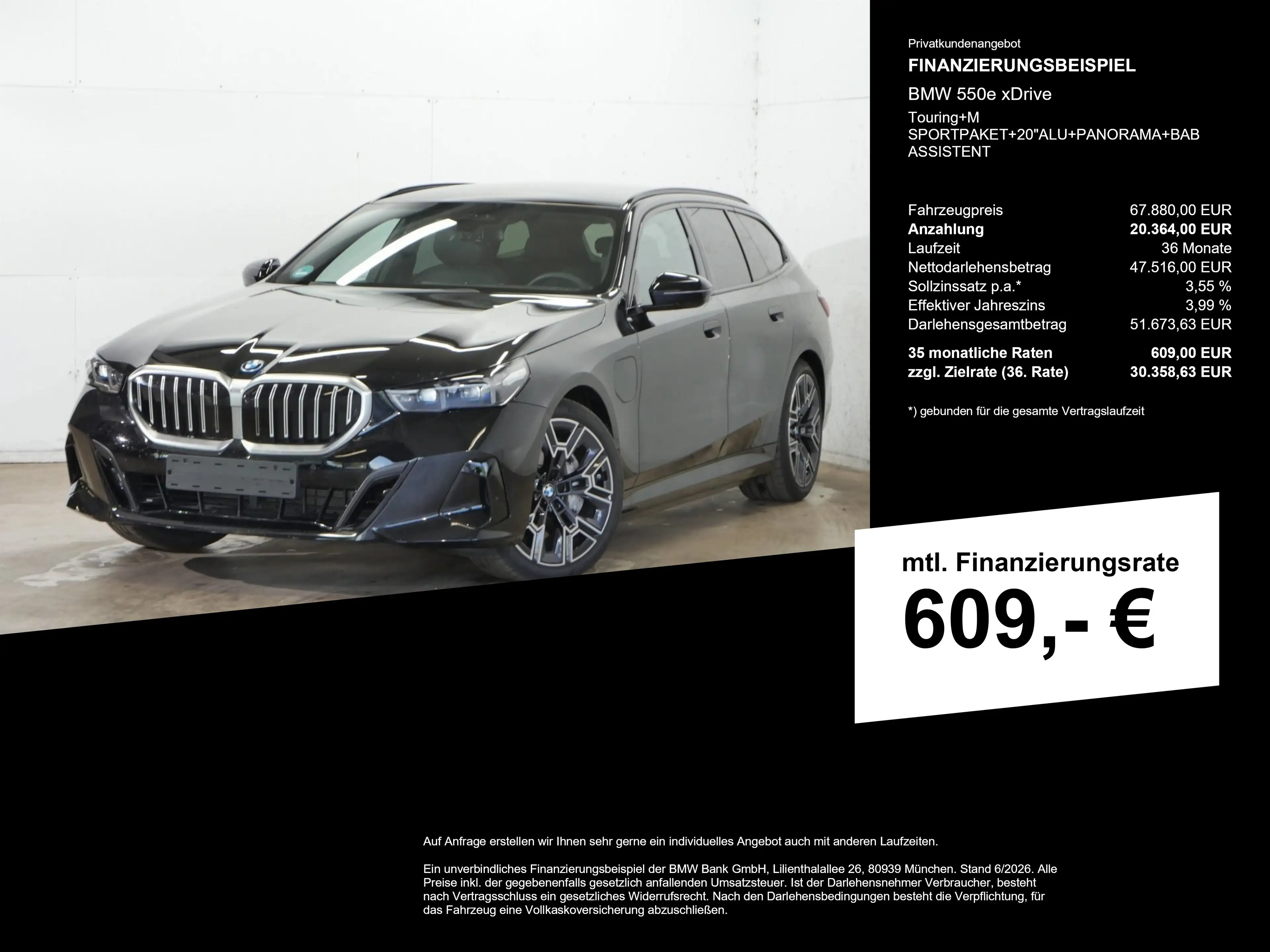 BMW 550 e xDrive Touring+M SPORTPAKET+20"ALU+PANORAMA+BAB — photo 2