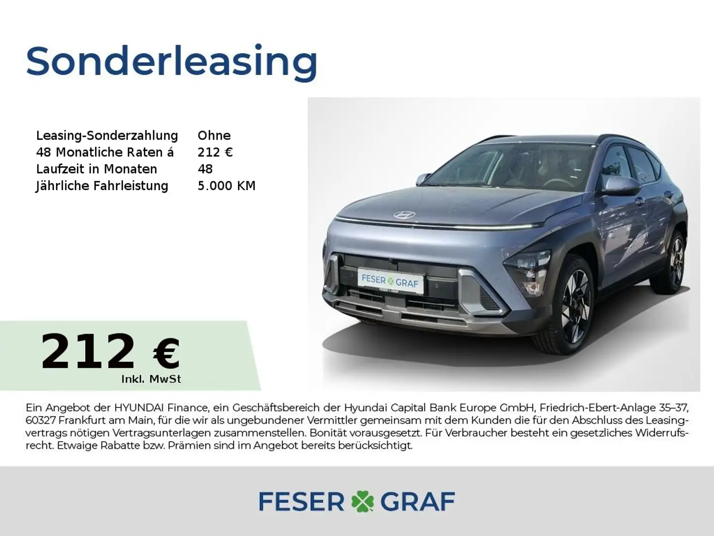 Hyundai KONA TREND HEV NAVI LED CAM SHZ LHZ ASSIST.PAKET Blauw - 1