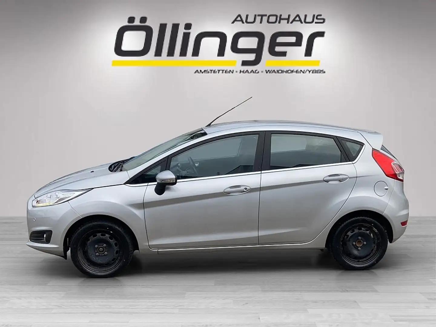 Ford Fiesta Titanium 1,0 + Extras +ALU+ WR! Silber - 2