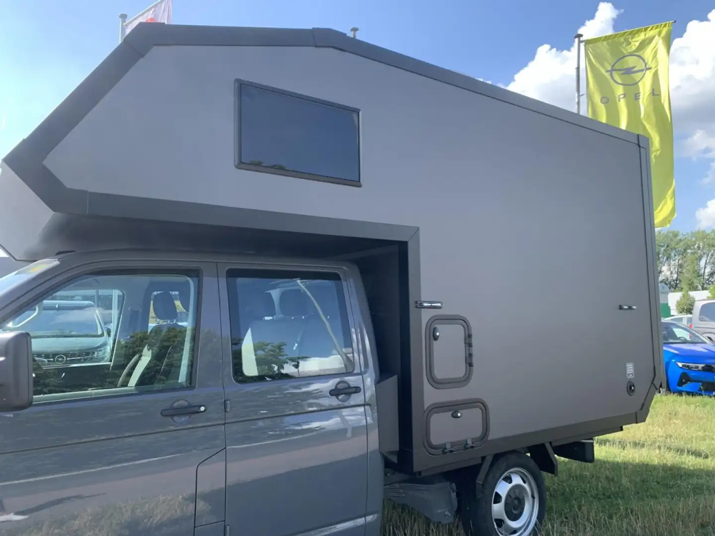 Volkswagen T6 Doka Wohnkabine 3,5T Allrad vanexxt Gris - 2