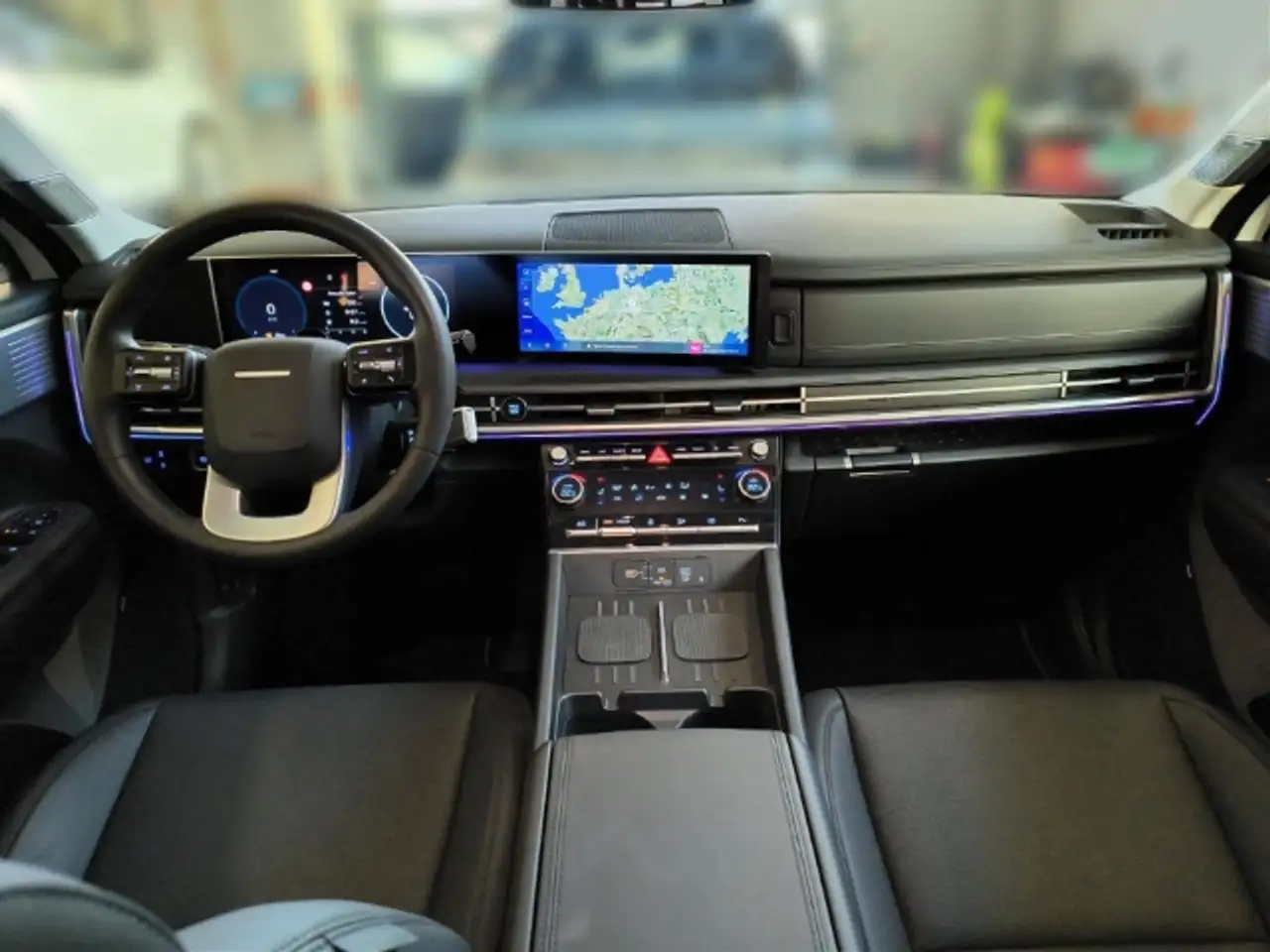Hyundai Santa FE Plug-In Hybrid Signature PHEV 1.6 T-GDI Allrad+Nav, миниатюра 9