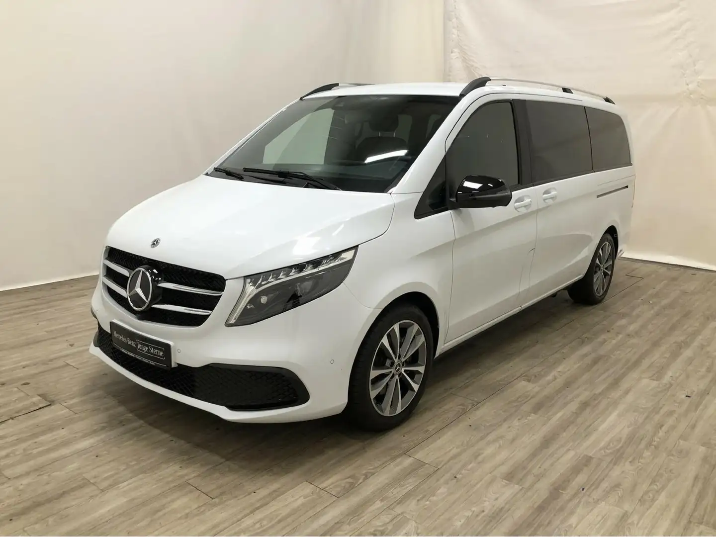 Mercedes-Benz V 300 d Avantgarde Ed lang Pano*AHK*Distr*8 Sitz Blanc - 2