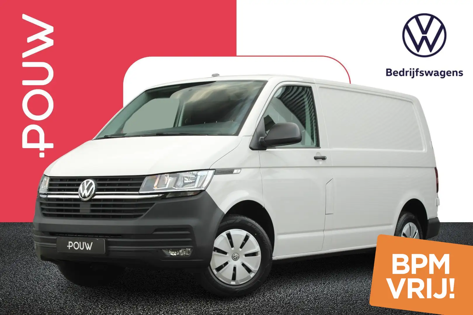 Volkswagen T6.1 Transporter 2.0 TDI L1H1 28 | Apple Carplay & Android Auto | C Wit - 1