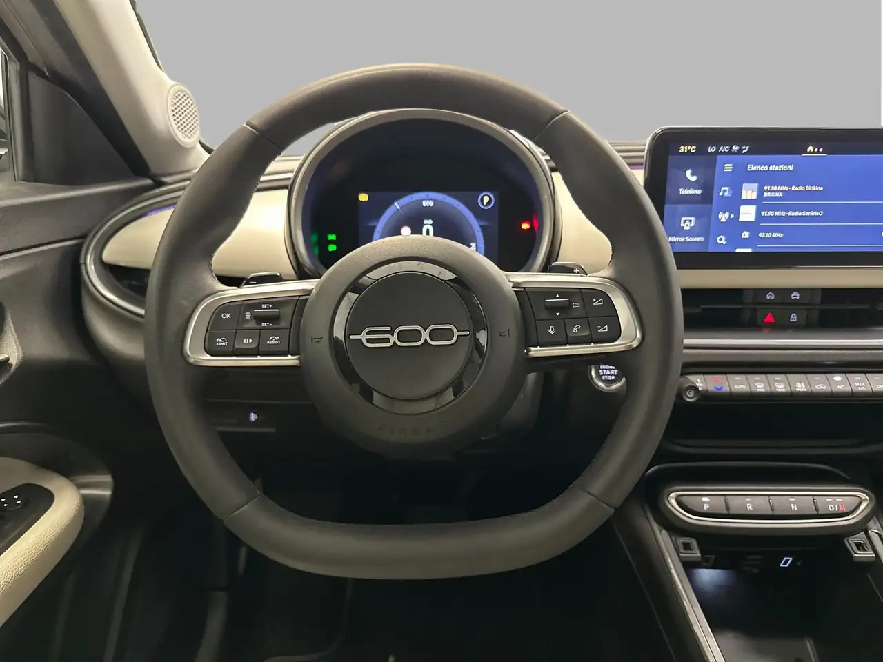 Fiat 600 IV 1.2 hybrid La Prima 110cv auto, миниатюра 10
