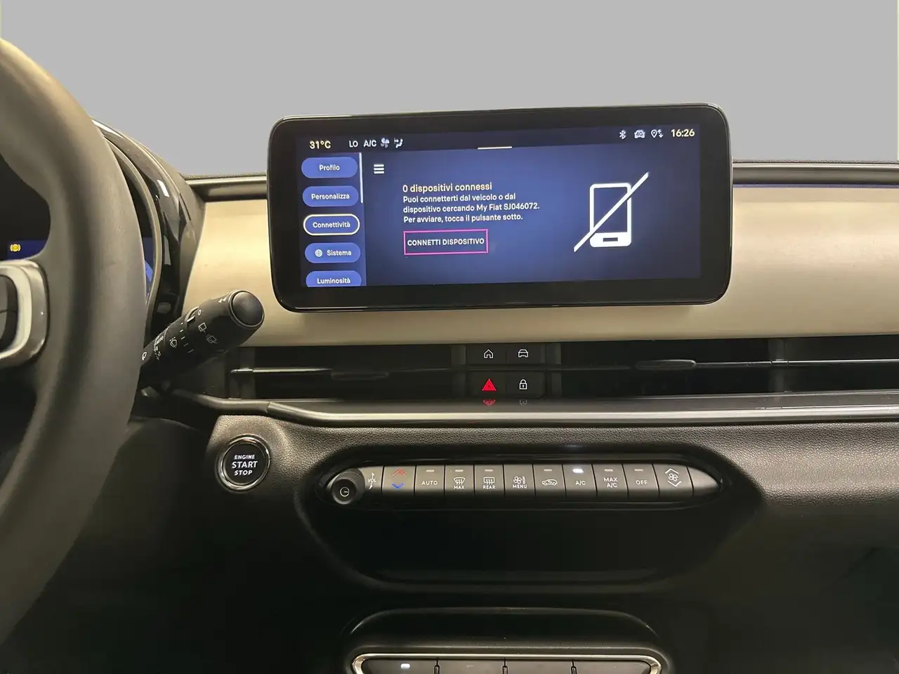 Fiat 600 IV 1.2 hybrid La Prima 110cv auto, миниатюра 12