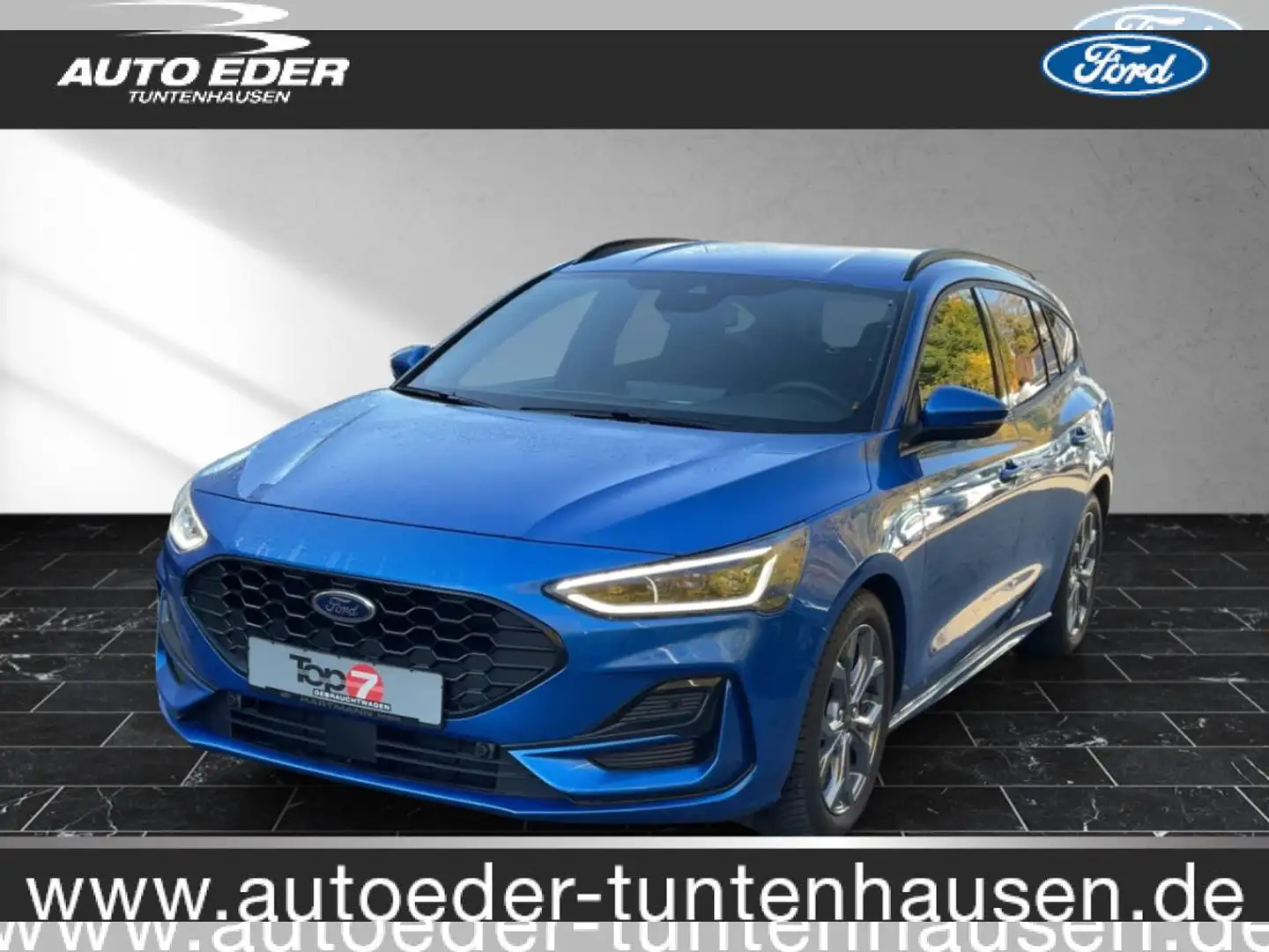 Ford Focus ST-Line Turnier Automatik Blau - 1