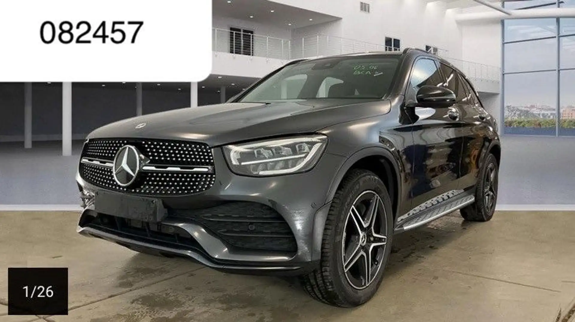 Mercedes-Benz GLC 300 de 4M 2x AMG Line LED 19" Pano Kamera Grau - 1